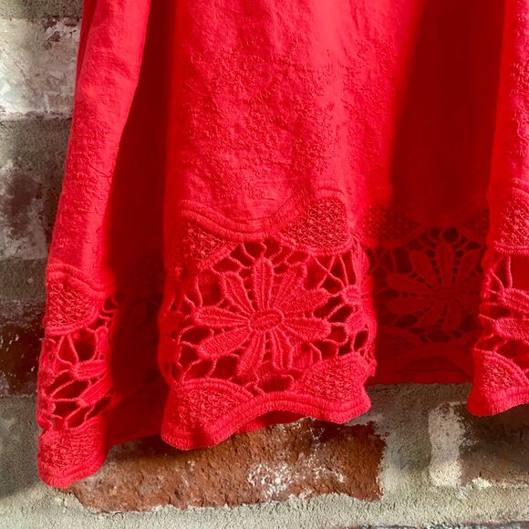 Xhilaration Women's Red Cold-Shoulder Top, size XL - Picture 6 of 8